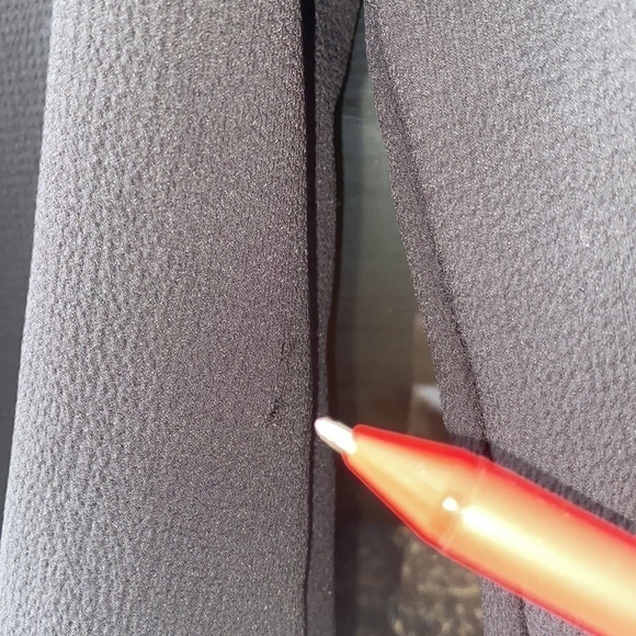 WAYF V neck blouse with choker wrap style long sleeves Size XS - Picture 17 of 17